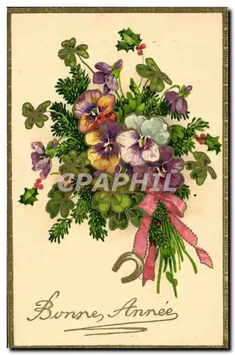 Cartes postales Fantaisie Fleurs