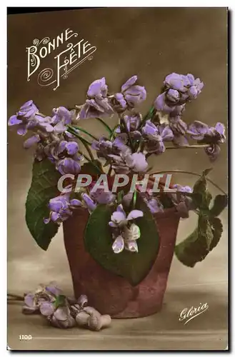 Cartes postales Fantaisie Fleurs