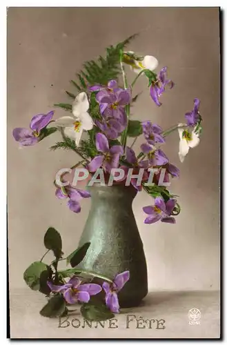 Cartes postales Fantaisie Fleurs