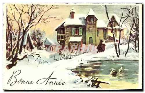 Cartes postales Fantaisie Bonne annee