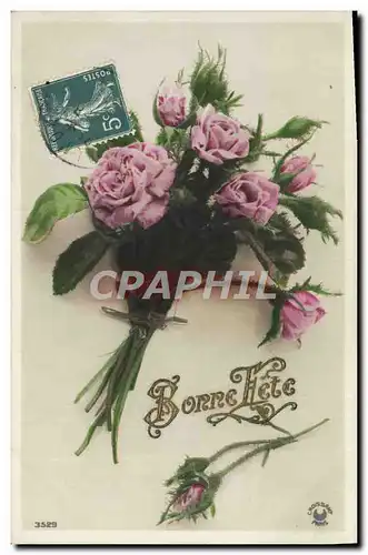 Cartes postales Fantaisie Fleurs