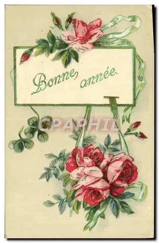 Cartes postales Fantaisie Fleurs