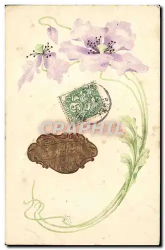 Cartes postales Fantaisie Fleurs