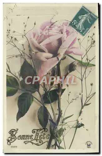 Cartes postales Fantaisie Fleurs