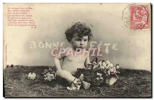 Cartes postales Fantaisie Enfant Bebe