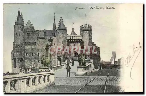 Cartes postales Anvers Het Steen Musee