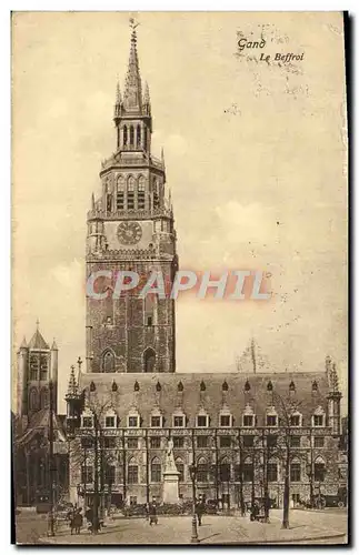 Cartes postales Gand Le Beffroi