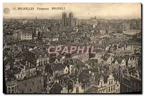 Cartes postales Bruxelles Panorama