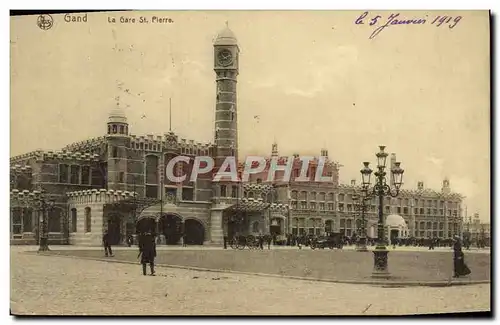 Cartes postales Gand La Gare St Pierre