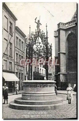 Ansichtskarte AK Anvers Puits Quinten Matsys