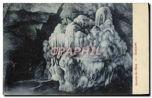 Cartes postales Grotte de Han Cascade