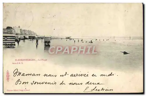 Cartes postales Blankenberghe La Plage