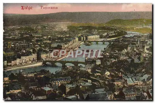 Cartes postales Liege Panorama