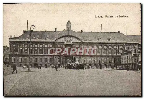 Cartes postales Liege Palais de Justice