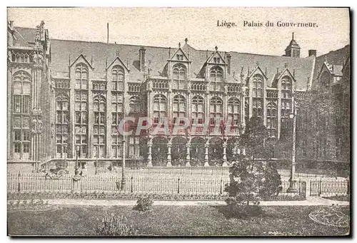 Cartes postales Liege Palais du Gouverneur