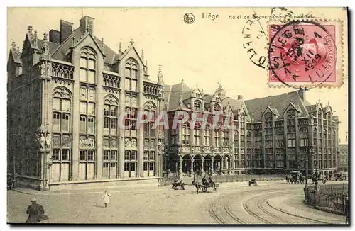Cartes postales Liege Hotel du Gouvernement provincial