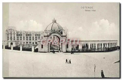 Cartes postales Ostende Palace Hotel