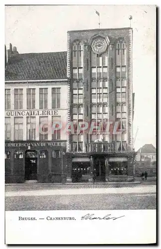 Ansichtskarte AK Bruges Cranenburg Quincaillerie