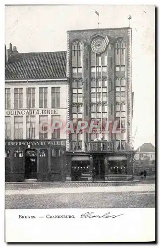 Cartes postales Bruges Cranenburg Quincaillerie