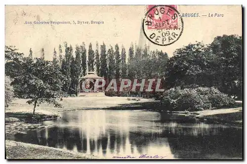 Cartes postales Bruges Le Parc