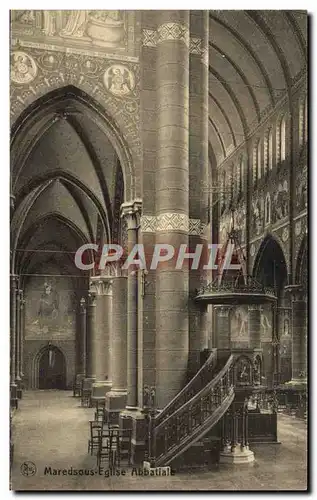 Cartes postales Maredsous Eglise Abbatiale