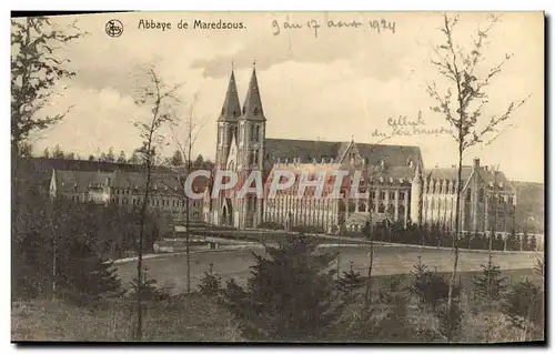 Cartes postales Maredsous Abbaye