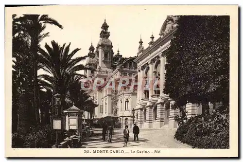 Cartes postales Monaco Monte Carlo Le Casino