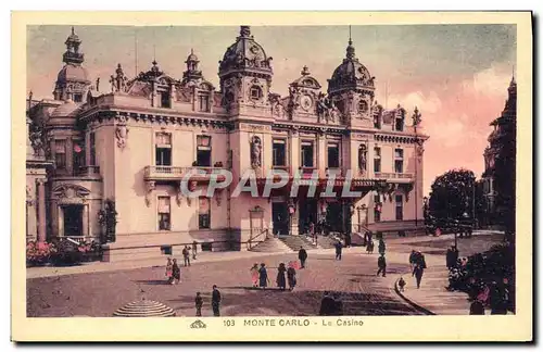 Cartes postales Monaco Monte Carlo Le Casino