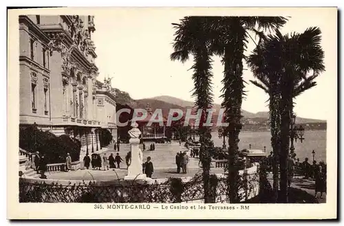 Cartes postales Monaco Monte Carlo Le Casino et les Terrasses