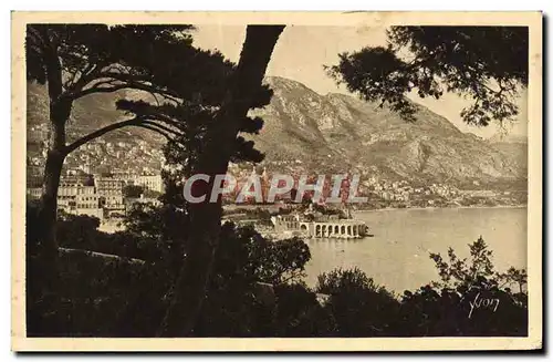 Cartes postales Monte Carlo Vue generale prise de Monaco