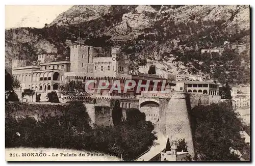 Cartes postales Monaco Le Palais du Prince