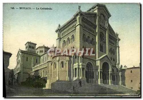 Cartes postales Monaco La Cathedrale