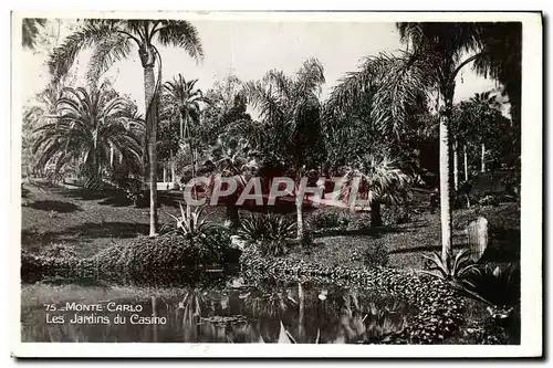 Cartes postales Monte Carlo Les Jardins du Casino