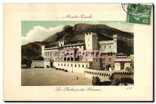 Cartes postales Monaco Monte Carlo Le palais du prince