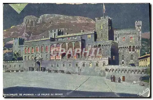 Ansichtskarte AK Monaco Principaute Le palais du prince