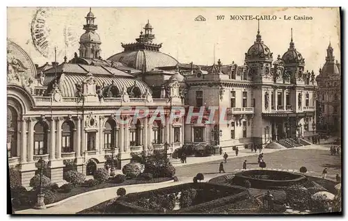 Cartes postales Monaco Monte Carlo Le casino