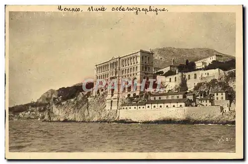 Cartes postales Monaco Musee oceanographique