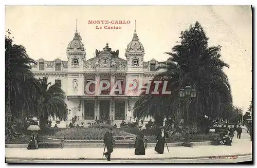 Cartes postales Monaco Le casino