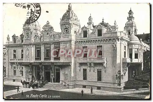 Cartes postales Monaco Le casino