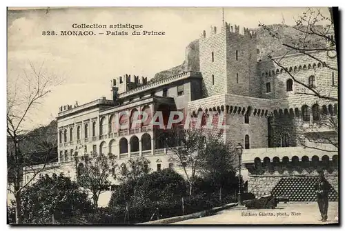 Cartes postales Monaco Palais du prince