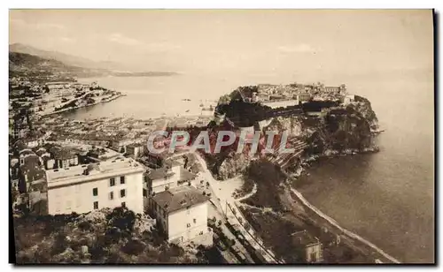 Cartes postales Monaco le rocher