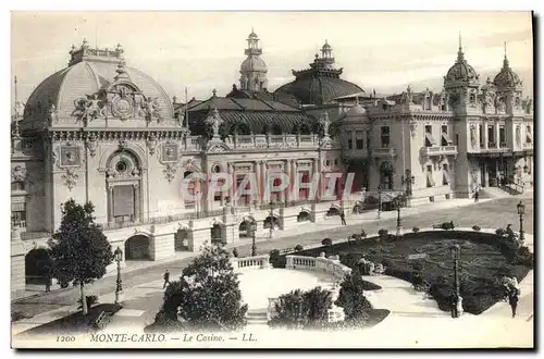 Cartes postales Monte Carlo Le Casino
