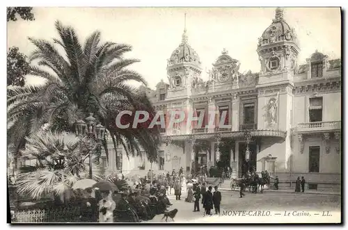 Cartes postales Monte Carlo Le Casino