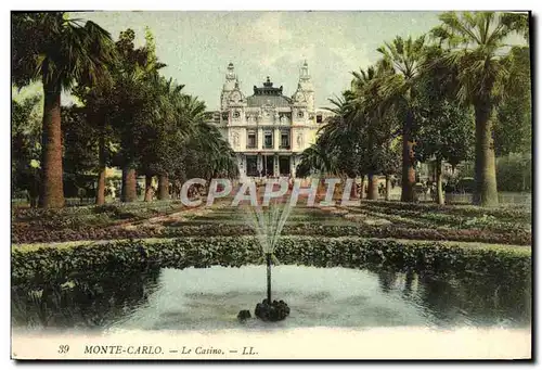 Cartes postales Monte Carlo Le Casino