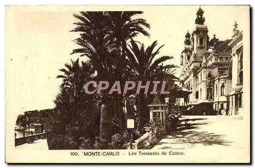 Cartes postales Monte Carlo Les Terrasses du Casino