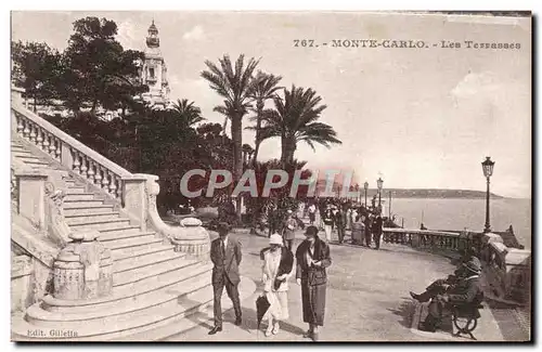 Cartes postales Monte Carlo Les Terrasses