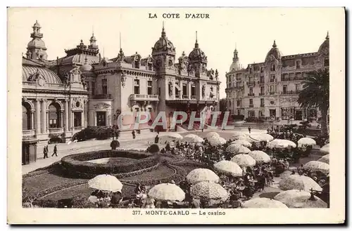 Cartes postales Monte Carlo Le Casino