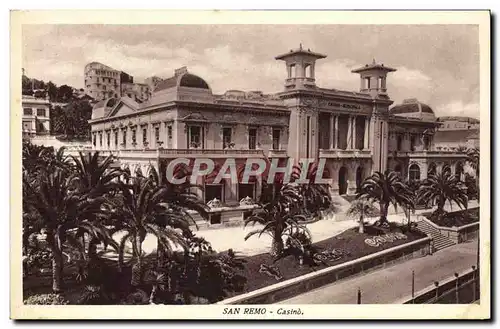 Cartes postales San Remo Le Casino