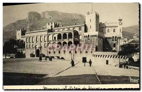 Cartes postales Monaco Palais du prince