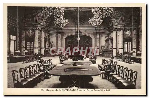 Cartes postales Monte Carlo La Salle Schmitt